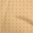 thumbnail image 1 of oneOone Georgette Viscose Mustard Yellow Fabric Block Sewing Craft Projects Fabric Prints By Yard 42 Inch Wide, 1 of 5