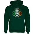 thumbnail image 1 of St. Patricks Day Shamrock Knot Mens Hoodie, 1 of 1