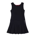 thumbnail image 1 of Bienzoe Chandail d'Uniforme Scolaire Extensible à Ourlet Plissé pour Fille Noir 4, 1 of 2