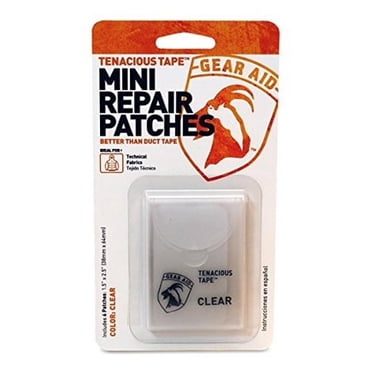 Gear Aid Tenacious Tape Mini Repair Patches Clear