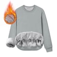 thumbnail image 4 of QIPOPIQ Chandail Ras du Cou pour Hommes Manches Longues Décontracté Chaud en Molleton Liquidation, 4 of 9
