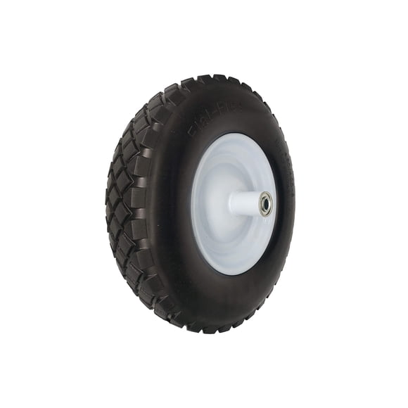 SEPC 4.80/4.00-8 steel rim wheelbarrow wheel with flat free polyurethane foam tyre