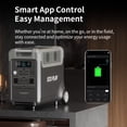 thumbnail image 3 of Eco Play 3600W Solar Generator, LiFePO4 Battery Backup for Power Outage, Winter Storm Emergency Power Source for Furnace, Heater, Fridge & CPAP (Fast Charging), 3 of 7