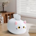 thumbnail image 2 of Sentmoon Tissue Box Holders Tissue Box Cover Tissue With Toothpick And Paper Dispenser for Countertop, Nightstand, and End Table Use, 2 of 10
