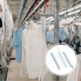 thumbnail image 2 of 10pcs Skirt Hangers with Adjustable Clips Pant Hangers Plastic Pants Hangers, 2 of 5