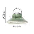 thumbnail image 3 of TopLLC 2 in 1 Camping Fan with LED Lantern, Portable Ceiling Fan with Hanging Hook, 3 Gear Adjustable LED Lamp & Scent Diffuser USB Rechargeable 3 Speed Strong Airflow Cooling Fan for Tent Outdoor, 3 of 7