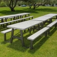 thumbnail image 4 of Lifetime 6-Foot W-Frame Folding Picnic Table, 4 of 8