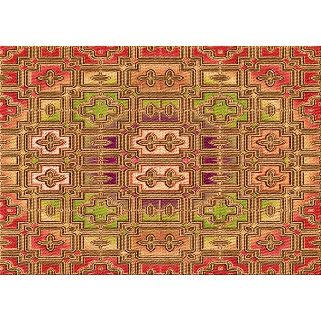 Ahgly Company Machine Washable Indoor Rectangle Transitional Yellow Area Rugs, 8' x 12'