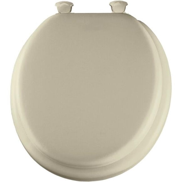 Bemis 274522 Round Soft Toilet Seat, Bone