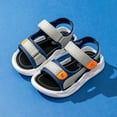 thumbnail image 2 of Kcodviy Boy Comfortable Beach Sandals for Boys Size 3 with Soft Soles in Boys Riders Sandals Summer Toddler Beach Sandals Water Sandals Kids Toddler Water Shoes Size 3, 2 of 5