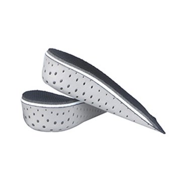 Hommes Femmes Rehaussent la Hauteur Demi-Semelles Hautes Semelles Intérieures en Mousse Mémoire Inserts de Chaussures Coussinets 3,3 Cm/1,3 Po