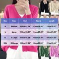 thumbnail image 2 of Womens Button Down Knit Cardigans Long Sleeve V Neck Casual Cardigan Sweaters Light Weight Loose Lounge Wear Fall Green, M, 2 of 5