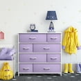 thumbnail image 4 of 8 Drawers Chest Dresser - Purple, 4 of 7