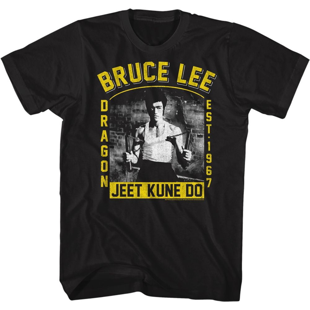 Bruce Lee Dragon Black T-Shirt