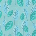 thumbnail image 1 of Ahgly Company Machine Washable Indoor Square Transitional Blue Turquoise Green Area Rugs, 6' Square, 1 of 7