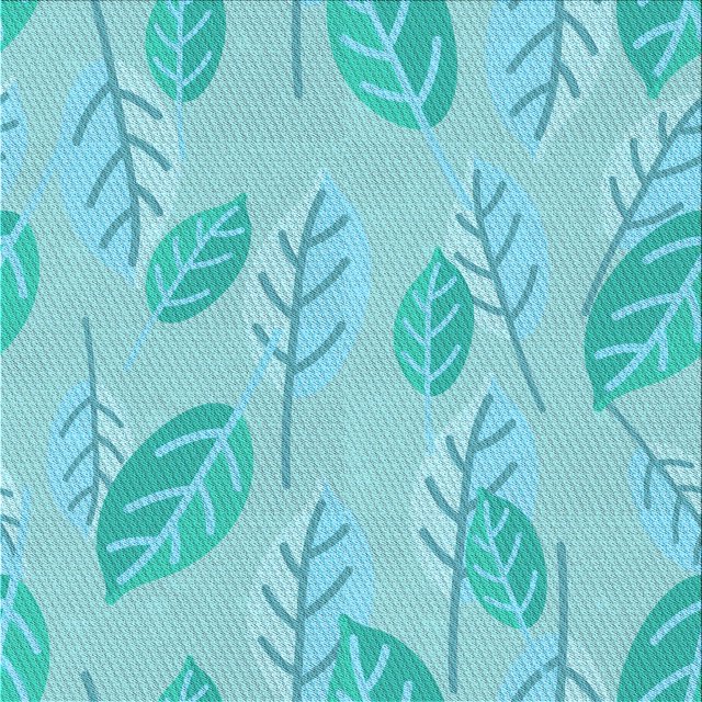 Ahgly Company Machine Washable Indoor Square Transitional Blue Turquoise Green Area Rugs, 6' Square