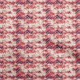 thumbnail image 1 of oneOone Velvet Red Fabric Abstract Zigzag Sewing Craft Projects Fabric Prints By Yard 58 Inch Wide, 1 of 4