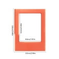 thumbnail image 3 of Magnetic Photo Frame for Wall or Fridge | ABS Plastic, No-Drill , Scratch-Resistant Clear Lens | 6.5x8.8cm | Multicolor | Waterproof, Easy Install Display Stand, 3 of 6
