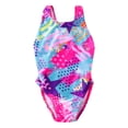 thumbnail image 1 of Hiiyo Teen Girls Quick Drying One-Piece Swimsuit Bathing Suit Swimwear, 1 of 6
