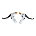thumbnail image 2 of Almencla 1 Pair Multicolor brake All Diameter 22mm Handlebar Replacement Brake Lever Left Black white Golden, 2 of 8