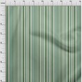 thumbnail image 4 of oneOone Tissu en Jersey de Coton Vert Sarcelle à Rayures Tissu pour Robe Tissu Imprimé au Mètre 58 Pouces de Large, 4 of 4