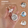 thumbnail image 3 of 1pc Retractable Buckle Pocket Watch Delicate Cartoon Hook Hanging Watch, 3 of 7
