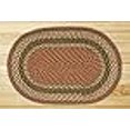 thumbnail image 2 of Capitol Earth Rugs 07-024 Olive-Burgundy-Gray Jute Braided Rug, 2 of 2