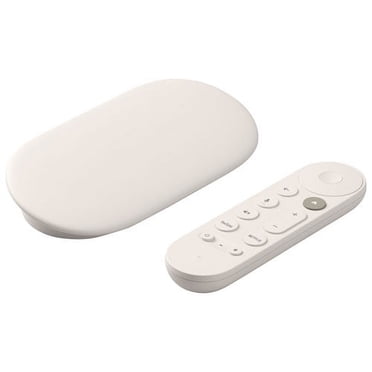 Diffuseur Google TV (4K) + Télécommande vocale Google TV Streamer