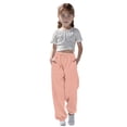 thumbnail image 1 of WENXIAOO Teen Boys Sweatpants Drawstring Sweatpants With Pockets Solid Color Rose Gold Sweatpants Kids Kids Spring Fall Sweatpants Size 13-14 Years, 1 of 7