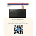 thumbnail image 2 of Shawader Tuya Wifi Smart USB Type-C PD 20W Wall Socket Universal Electrical Plug Outlet Power Switch Wireless,Alexa Google Home, 2 of 5