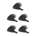thumbnail image 2 of kurtrusly 5pcs Hair Net for Making Ponytail Caps Hair Wig Accessories Net Weaving black length 19.2cm 5Set, 2 of 6