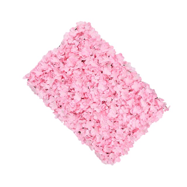 Silk Hydrangea Flowers Wall Panel DIY Wedding Background Party panel flower wall Decor Pink