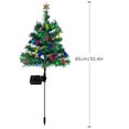 thumbnail image 2 of Christmas Decorative Garden Lights Christmas Tree LED Solar Lights Courtyard Decoration LED Lights Garden Courtyard Decoration Smart Light Bulbs That Work with 100w Lamp for Living Room Modern Outdoor, 2 of 3
