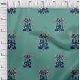 thumbnail image 2 of oneOone Viscose Chiffon Fabric Leaves|Bird & Floral Block Printed Craft Fabric BTY 42 Inch Wide, 2 of 4