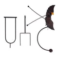 thumbnail image 2 of Stake Owl Wind Sculpture, Decorative Flapping Wing Metal Lawn Owl Sculpture Rustproof Vivid Lifelike  for Garden for Backyard, 2 of 7