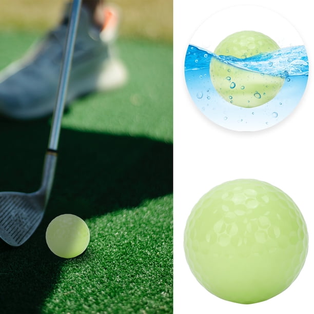 R&L Lot de 6 balles de golf fluorescentes pour sports de nuit - Balles