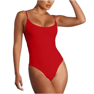 XZNGL Maillot de Bain à Manches Longues Femme Femmes Nouveau Bretelles Dos Nu Lanière Grand Aguichant Couleur Unie Maillot de Bain une Pièce Maillot de Bain à Manches Courtes Femme Long Torse Maillots de Bain pour Femmes