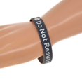 thumbnail image 2 of Decodeary 10Pcs Silicone Bracelet Bracelets Simple Style Rubber Wristband Decoration Gray, 2 of 6
