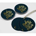 thumbnail image 4 of Inkdotpot Gold Foil Paper Hang Tags Baby It's Cold Outside Baby Shower Favor Tags 50 Pieces, 4 of 6