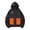Black, variant on Dvprdro Jackets for Men Stitching Drawstring Hooded Slim Fashion Coat Outwear
