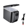 thumbnail image 4 of veasfak Mini Fridge 6L Food Compact Office Can Small Car Refrigerator Freezer Double Holes, 4 of 9