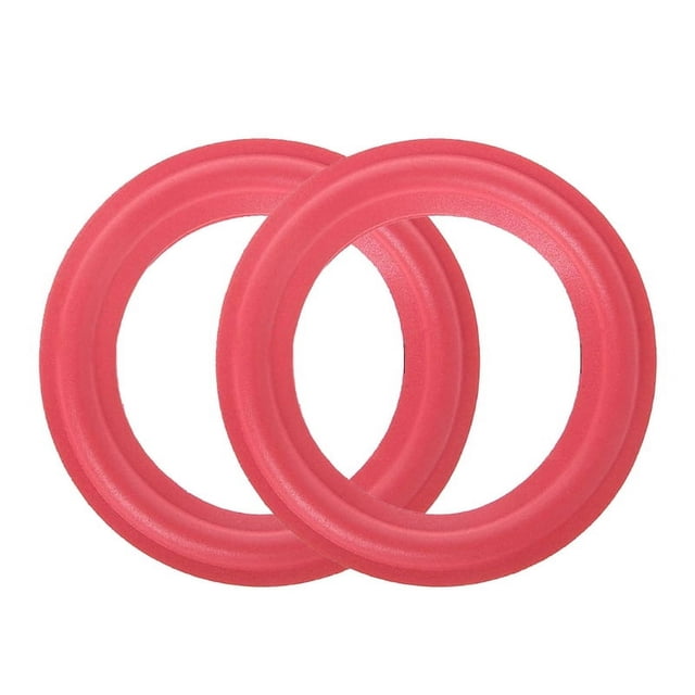 HLONK Subwoofer Red Speaker Foam Rubber Surround Edges Dustproof Rings Replacement