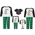thumbnail image 3 of Christmas Pajamas for Family Pjs Plaid Matching Sets Mommy and Me Matching Outfits, 3 of 7