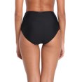 thumbnail image 3 of RELLECIGA Women's High Waisted Bikini Bottom Tummy Control Swimsuit Bottom, 3 of 8