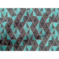 thumbnail image 5 of oneOone Cotton Cambric Fabric Triangle Geometric Print Fabric BTY 56 Inch Wide, 5 of 5