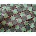 thumbnail image 4 of oneOone Silk Tabby Fabric Tartan Check Printed Fabric 1 Yard 42 Inch Wide, 4 of 4