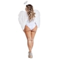 thumbnail image 2 of Women's Sexy Plus Size Sparkle Angel Costume, 2 of 2
