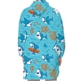 thumbnail image 2 of Fortune Matching Family Wearable Blanket Oversized Hoodies Pullover Christmas Pajama, 2 of 9