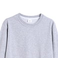 thumbnail image 5 of WUANDIXFA Chandails à Manches Longues d'Automne pour Filles Chandail à Enfiler à Manches Longues pour Filles Confortable Doux à la Mode et Décontracté Chandail à Col Rond à Manches Longues pour Filles Gris Pâle, 14-15 Ans, 5 of 5