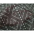 thumbnail image 4 of oneOone Silk Tabby Fabric Ethnic Geometric Flame Stitch Decor Fabric Printed BTY 42 Inch Wide, 4 of 4